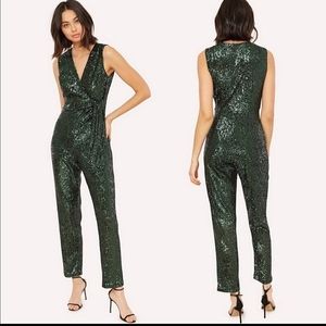 NWT MILLY | Sequined Jumpsuit